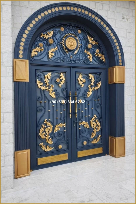 VİLLA KAPILARI-FERFORJE VİLLA KAPILAR-VİLLA GİRİŞ KAPILAR-BAHÇE KAPILARI-FERFORJE KAPILAR mod8457