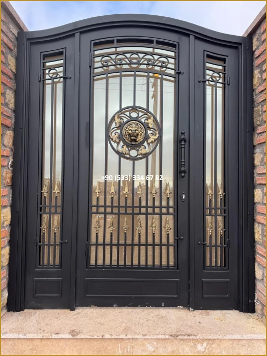 VİLLA KAPILARI-FERFORJE VİLLA KAPILAR-VİLLA GİRİŞ KAPILAR-BAHÇE KAPILARI-FERFORJE KAPILAR mod8467