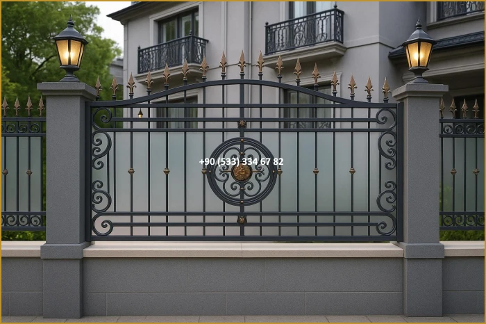 BAHÇE KORKULUKLARI-KORKULUK MODELLERİ-FERFORJE BAHÇE KORKULUĞU mod8308