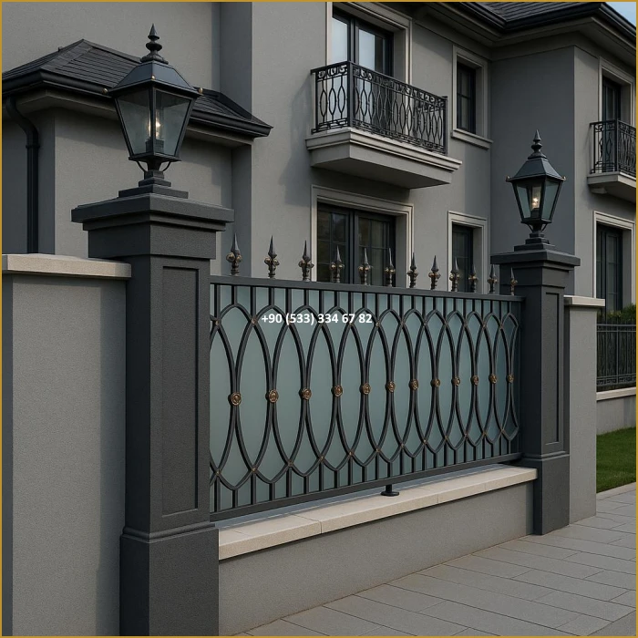 BAHÇE KORKULUKLARI-KORKULUK MODELLERİ-FERFORJE BAHÇE KORKULUĞU mod8313