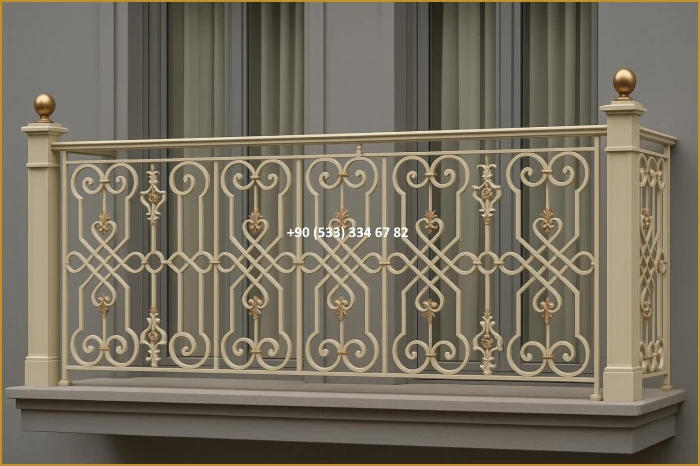 BALKON KORKULUĞU/BALKON KORKULUK MODELLERİ mod8301