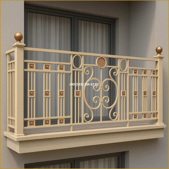 BALKON KORKULUĞU/BALKON KORKULUK MODELLERİ mod8305