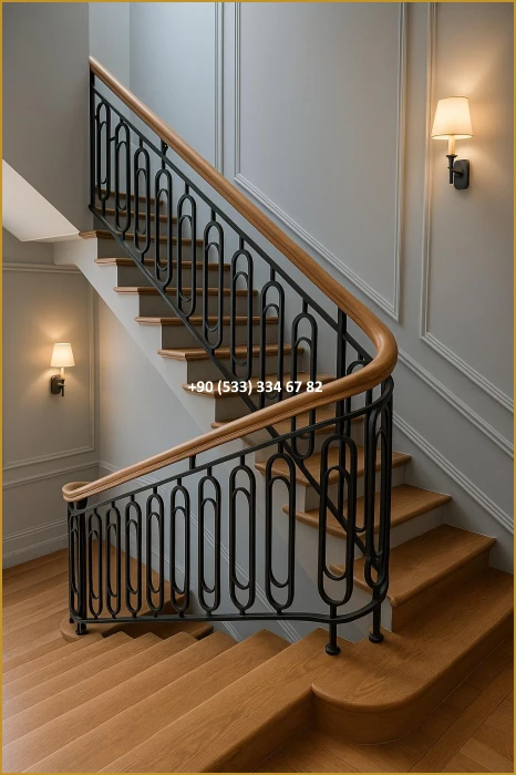 DEMİR MERDİVEN KORKULUK