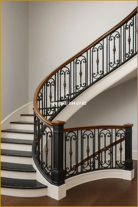 MERDİVEN KORKULUĞU/VİLLA MERDİVEN KORKULUĞU/İÇ MERDİVEN KORKULUKLARI mod8356