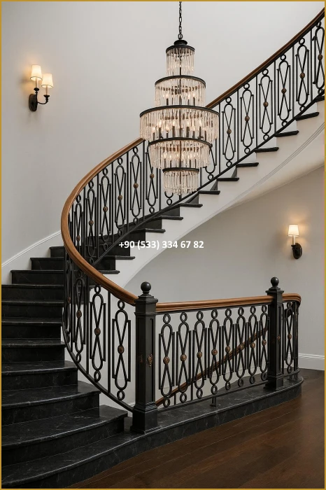 MERDİVEN KORKULUĞU/VİLLA MERDİVEN KORKULUĞU/İÇ MERDİVEN KORKULUKLARI mod8359