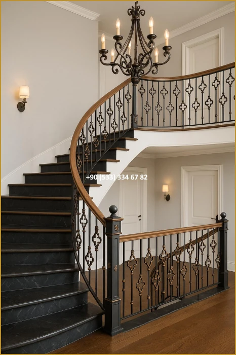 MERDİVEN KORKULUĞU/VİLLA MERDİVEN KORKULUĞU/İÇ MERDİVEN KORKULUKLARI mod8360