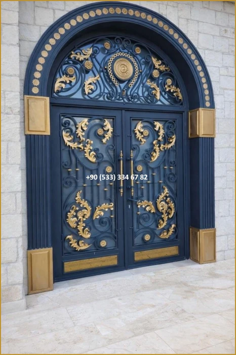 VİLLA KAPILARI-FERFORJE VİLLA KAPILAR-VİLLA GİRİŞ KAPILAR-BAHÇE KAPILARI-FERFORJE KAPILAR mod8460